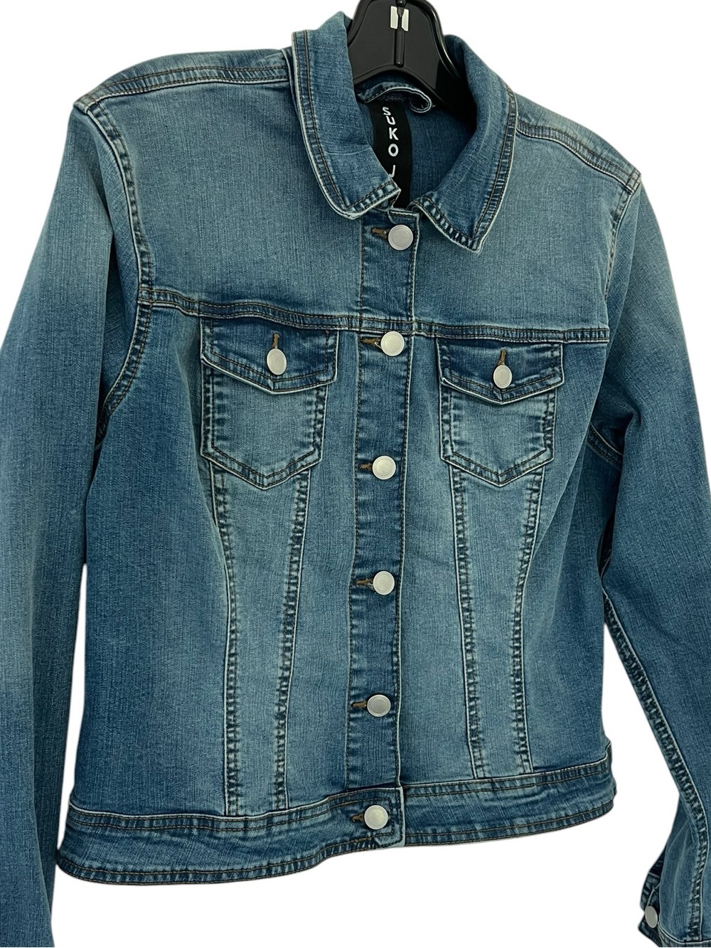 SUKO Denim Jean Jacket Women’s Size L